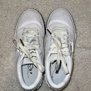 Puma White/Black creepers